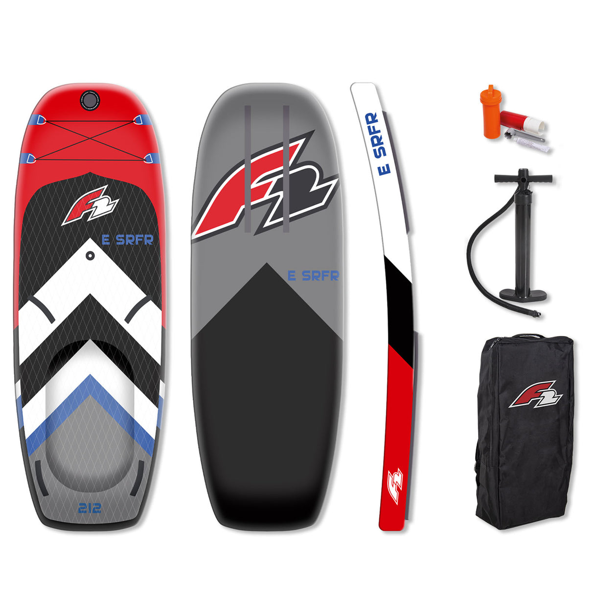 F2 Elektro Jet Board E SRFR - SET 172 cm Weiss