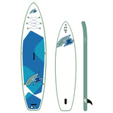 F2 SUP Stand Up Paddle Board Pure Weiss - Komplettset Größen und Zubehör wählbar