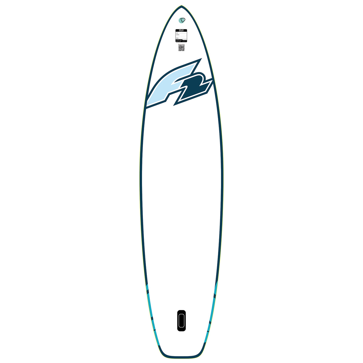 F2 Damen SUP Stand Up Paddle Board Lotus Blau - Komplettset Größen und Zubehör wählbar
