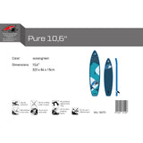 F2 SUP Stand Up Paddle Board Pure Oceangreen - Board only 323cm 10,6