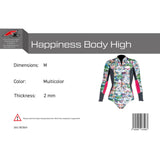 F2 Damen Neopren Anzug Happiness Body High 2 mm Größe wählbar Multicolor 2024/25
