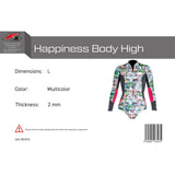 F2 Damen Neopren Anzug Happiness Body High 2 mm Größe wählbar Multicolor 2024/25