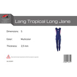 F2 Damen Neopren Anzug Lang Tropical Long Jane 2,5mm Größe wählbar Multicolor