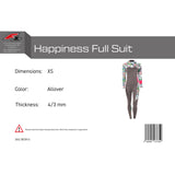 F2 Damen Neopren Anzug Happiness Full Suit 4/3mm XXS-XL Größe wählbar Multicolor