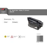 F2   Tasche Oahu - Hipbag  9 L Schwarz 2024/25