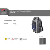F2   Tasche Reef - Rucksack  28 L Gray 2024/25