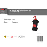 F2 Poncho Surf- Bade- Frottee Poncho Dryrobe Handtuch Modell wählbar Schwarz