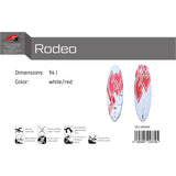 F2 Windsurfboard Rodeo Pro 80-104L Größe wählbar Weiss/Rot 2024/25
