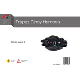F2  Trapez Gipsy Harness Gr. XS-L wählbar Schwarz 2024/2025