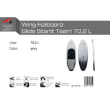 F2 Wing Foilboard Glide Starlit Team Foil Board Grau - Größe wählbar