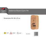F2 Kork Balance Boards Balance Training Board Only - Modell wählbar