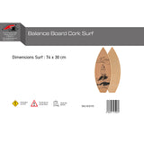 F2 Kork Balance Boards Balance Training Board Only - Modell wählbar