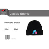 F2  Retro Classic Beanie Mütze One Size - Farbe wählbar