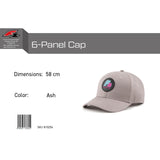 F2 Retro 6-Panel Cap 100% Baumwolle 58cm - Farbe wählbar