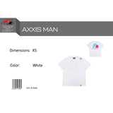 F2  Retro T-Shirt Axxis Unisex Tshirt  Weiss - Größe wählbar