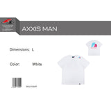F2  Retro T-Shirt Axxis Unisex Tshirt  Weiss - Größe wählbar