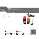 F2 Set Foilboard Glide Cross Team + Alu Limited Foil + Allround Wing Komplettset Größen wählbar