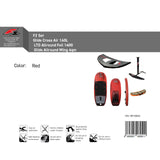 F2 Set Glide Cross Air 160L + LTD Allround Foil 1400 + Glide Allround Wing 4qm