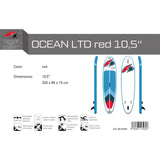 F2 Marken Stand Up Paddle Board OCEAN SUP mit Zubehörpaket - Ausführung wählbar