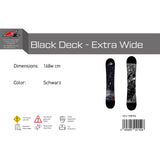 F2 Herren Snowboard Black Deck Freeride/Freestyle Größe wählbar Schwarz 2023/24