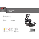 F2 Herren Snowboard Soft Bindung Team M-XL Größe wählbar Schwarz