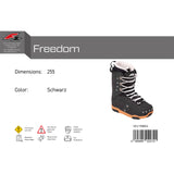 F2 Damen Snowboard Softboots Freedom Gr. 37-43 Größe wählbar Schwarz 2024/25