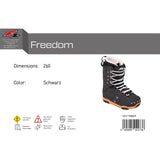 F2 Damen Snowboard Softboots Freedom Gr. 37-43 Größe wählbar Schwarz 2024/25