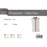 F2 Damen Snowboard Weste Protector - Vest Flex S-L Größe wählbar Orange 2024/25