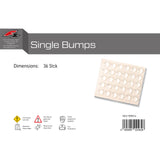 F2  Snowboard Pads Single Bumps 36 Stück  2024/25