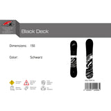 F2 Herren Snowboard Black Deck Freestyle Größe wählbar Schwarz 2024/25