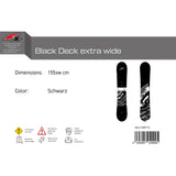 F2 Herren Snowboard Black Deck Freestyle Größe wählbar Schwarz 2024/25