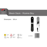 F2 Junior Snowboard Black Deck Rookie Boy Freeride/Freestyle Größe wählbar 2025