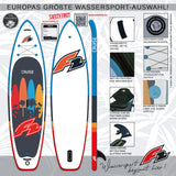 F2  Stand Up Paddle Board CRUISE - HFT SUP Größe wählbar Navy