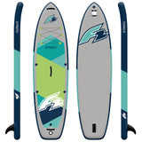 F2 SUP Stand Up Paddle Board Strato 10'0''/10'5"/11'5"/12'5'' wählbar Grün 2024