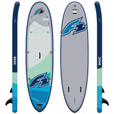 F2 SUP Stand Up Paddle Board Basic Round Sail Set Größe wählbar Grau 2024/25