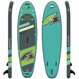 F2 SUP Stand Up Paddle Board Allround Air Größe wählbar Grün 2024/25