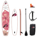 F2 Damen SUP Stand Up Paddle Board Impact Weiss - Größe wählbar