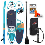 F2 SUP Stand Up Paddle Board California HFT 10'6''/11'6" wählbar Navy