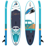 F2 SUP Stand Up Paddle Board California HFT 10'6''/11'6" wählbar Navy