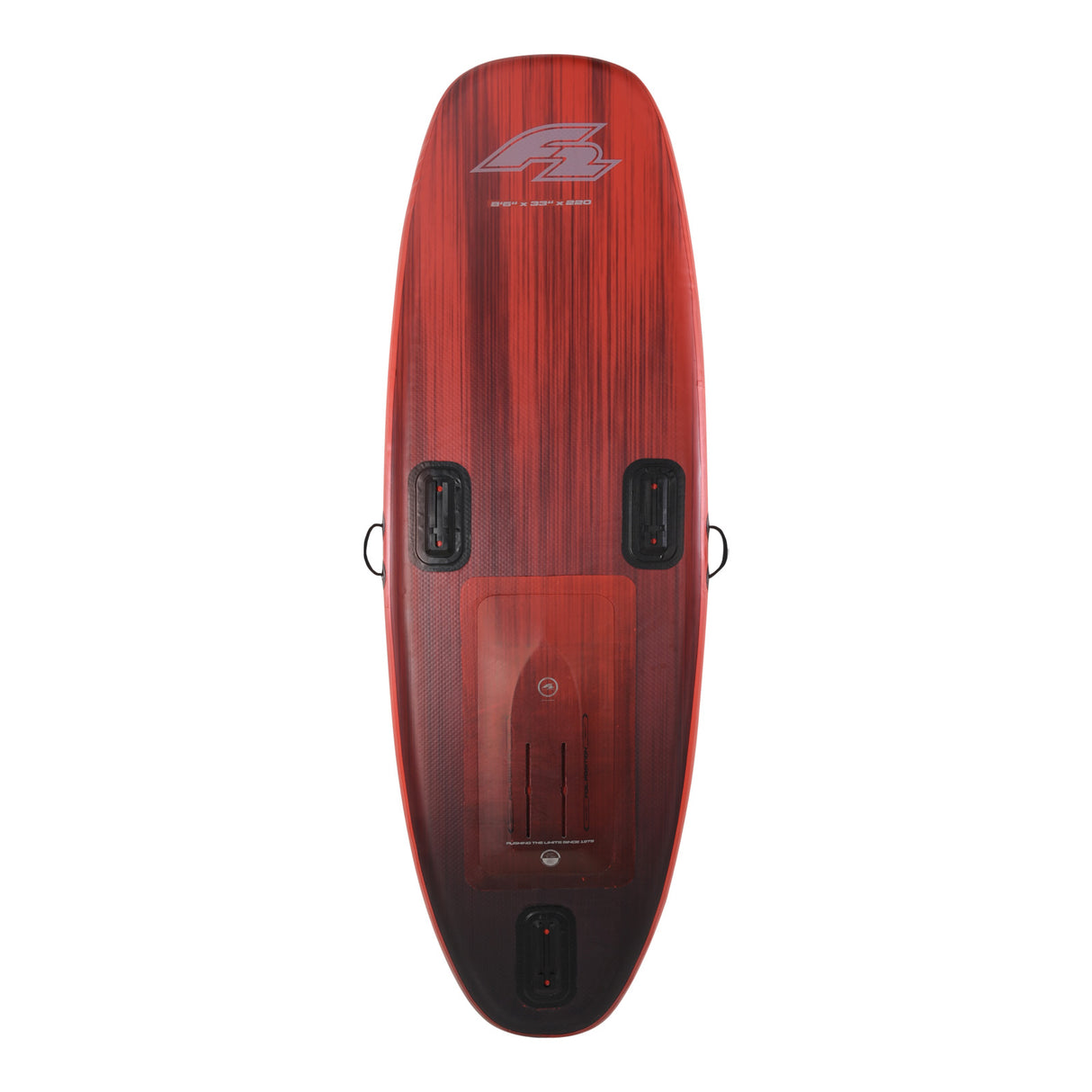 F2 Foil Board Glide School Air 160-220L Größe wählbar Rot 2024/25