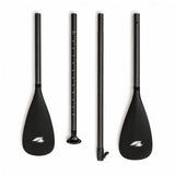 F2   SUP Paddel Kajak Carbon  4 teilig Schwarz