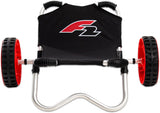 F2 Transportwagen Beach Buggy Schwarz - SUP Trolley Wagen Strandwagen
