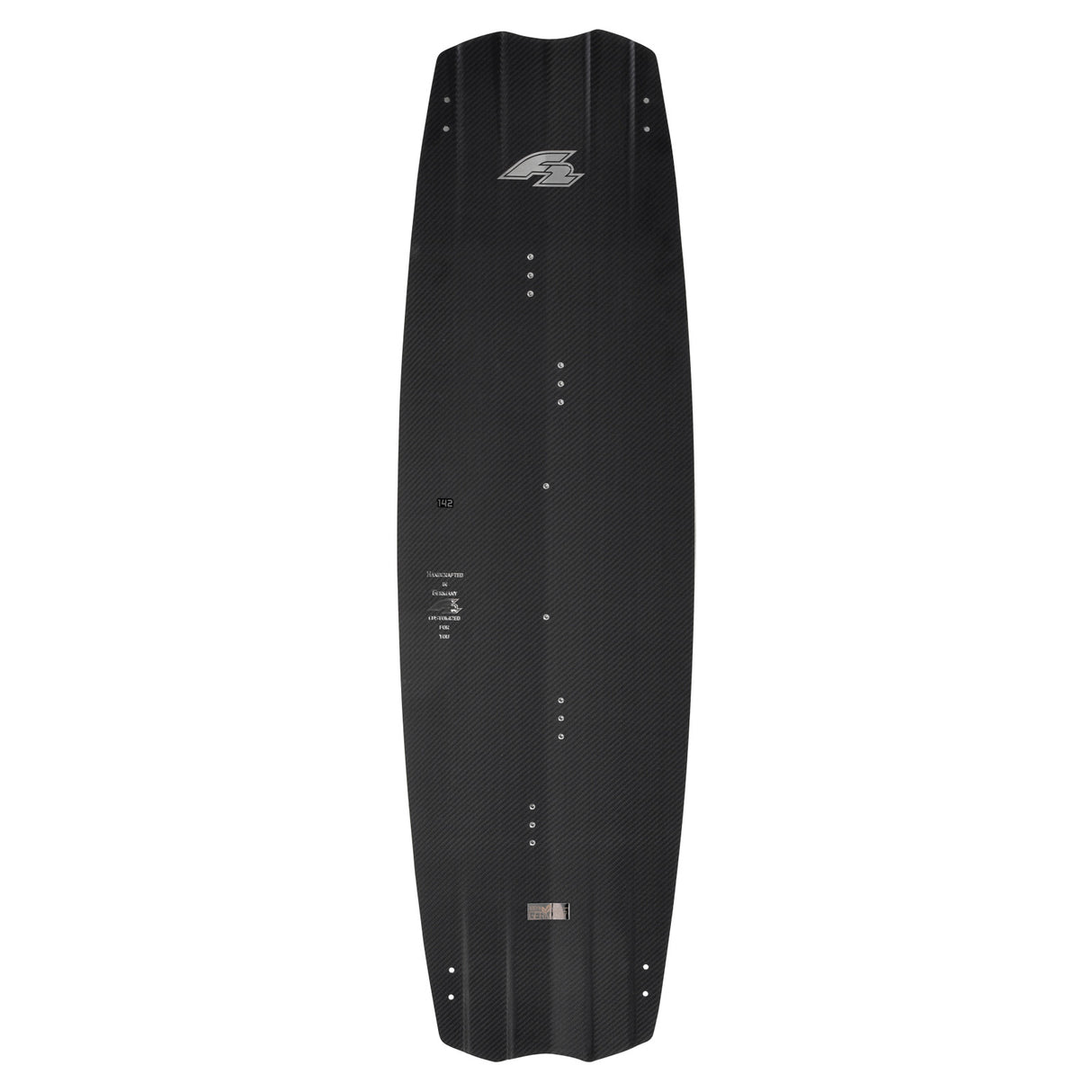 F2 Kiteboard Ride Carbon 133-141cm Größe wählbar Schwarz 2024/25