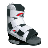 F2 Set Wakeboard Coast Classic Grau 144cm mit Bindung Team Boot Weiss