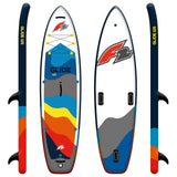 F2  SUP Stand Up Paddle Board Glide WS 10'2''/10'8"/11'7" wählbar Grau