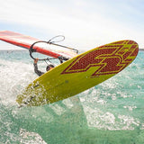 F2 Windsurfboard Rave Pro 90-110L Größe wählbar Gelb/Rot 2024/25