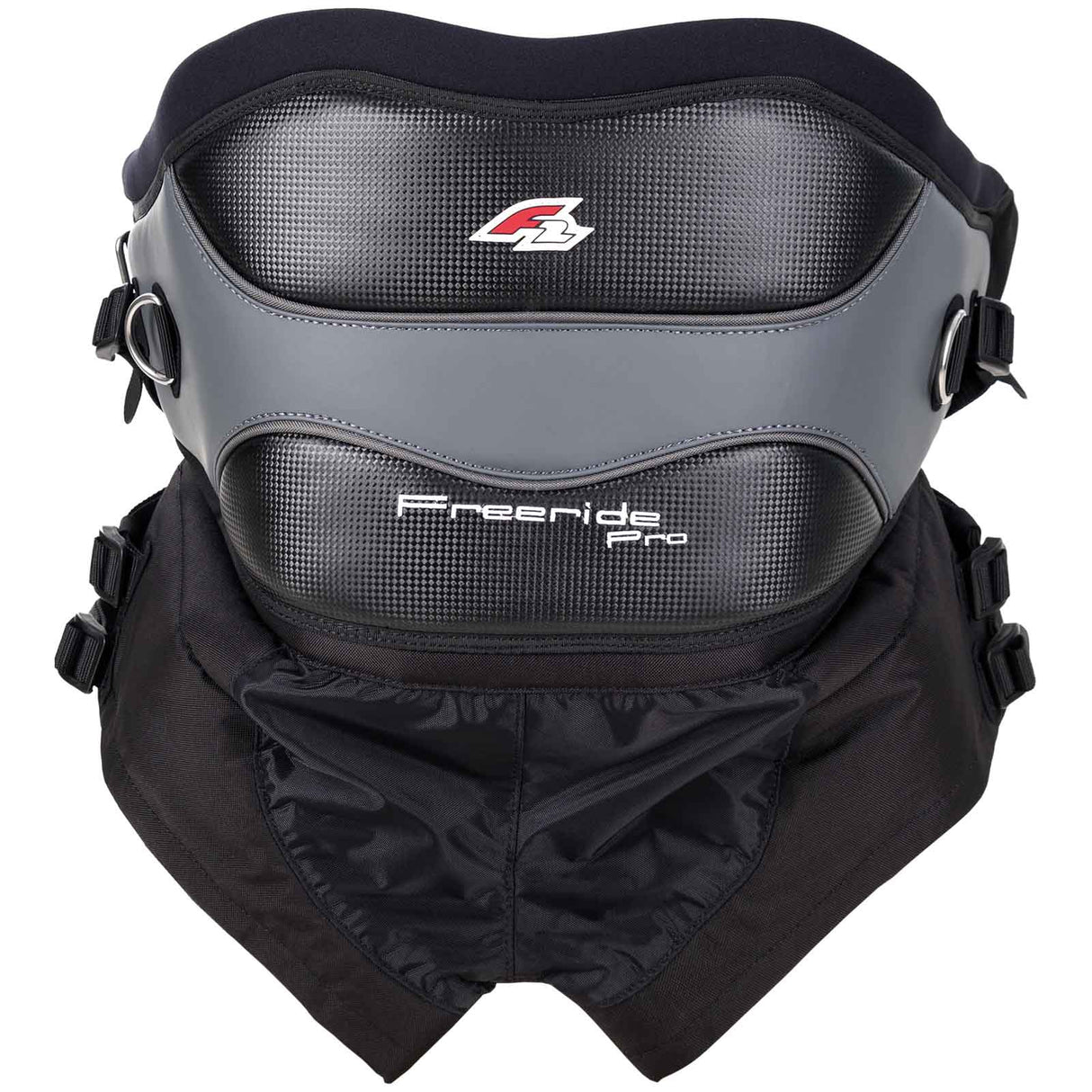F2  Trapez Freeride Pro Harness Gr. XS-XL wählbar Schwarz 2024/2025