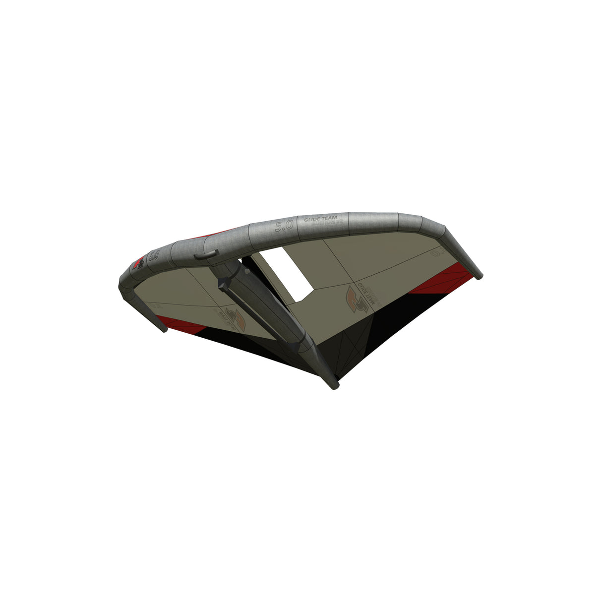 F2 Wing Glide Team Edition  Carbon Handle 3,5-7,5qm wählbar Weiss/Grau 2024/25