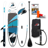 F2  Stand Up Paddle Board SECTOR WS Windsurf SUP Größe wählbar Blau