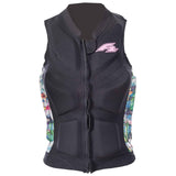 F2 Damen Prallschutz Weste Wake & Sup Weste S-XXL Größe wählbar Schwarz 2024/25